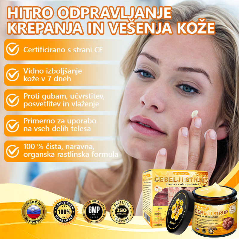 📢📢📢📢Sinvie® krema s čebeljim strupom | 50 ml | Profesionalna formula za nego in obnovo kože