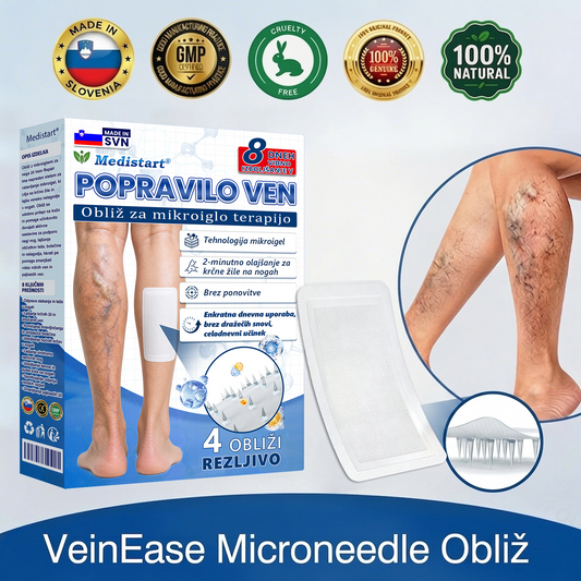 ✅ Medistart® Mikroiglični obliž za nego krčnih žil ⚡ Takojšnje olajšanje, dolgotrajni učinki