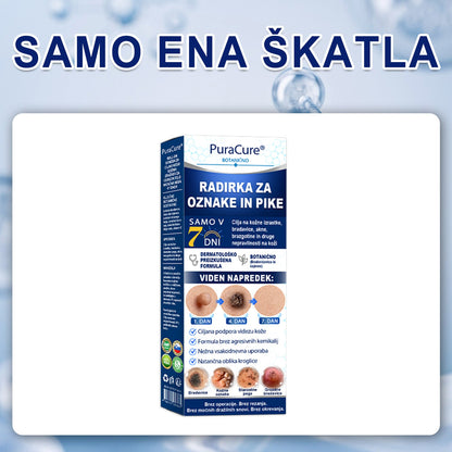 PuraCure®👩‍⚕️ Rezultati so vidni že v 7 dneh! Valjček za odstranjevanje bradavic in drugih kožnih težav | Neboleče in minimalno razmaže.