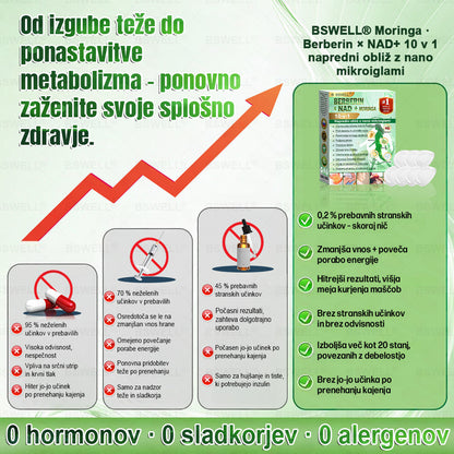 🔥🔥🔥🔥🔥BSWELL® Nano mikroneedling shujševalni obliž (Samo enkrat na dan, vidne spremembe v 28 dneh)  ✅ Za debelost, zdravje srca in ožilja, sladkorno bolezen, spalno apnejo, zdravje črevesja, težave s sklepi in še več.