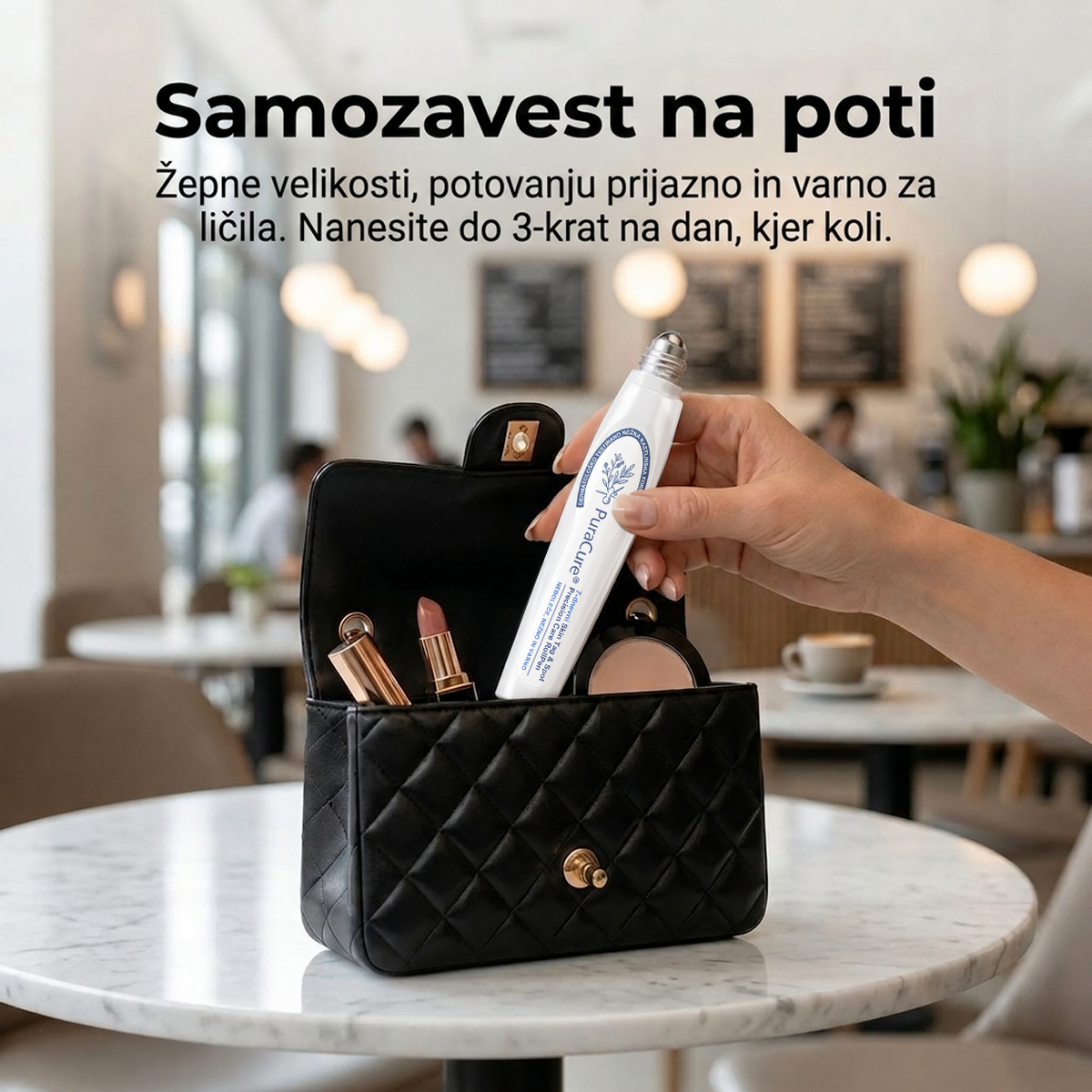 PuraCure®👩‍⚕️ Rezultati so vidni že v 7 dneh! Valjček za odstranjevanje bradavic in drugih kožnih težav | Neboleče in minimalno razmaže.